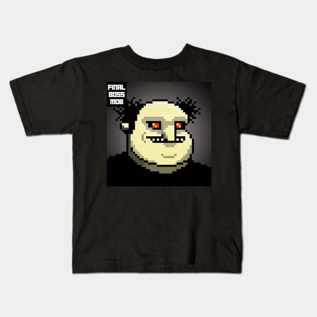 Final Boss Mob #45 Kids T-Shirt by Final Boss Mob